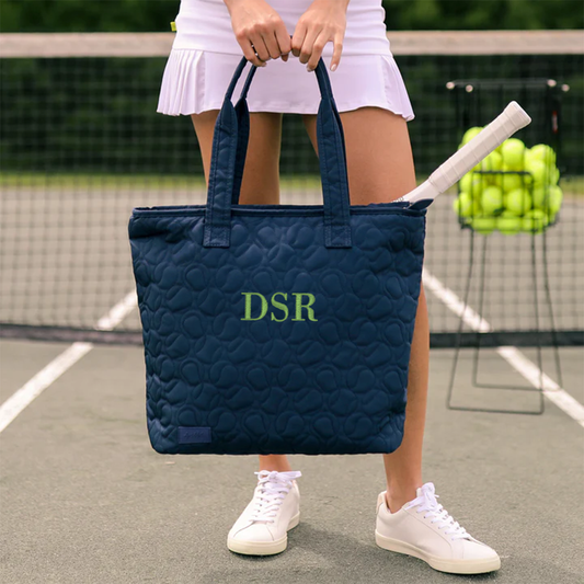 Ame & Lulu Quilted Tennis Court Carryall Bag