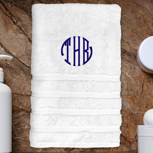 Personalized Turkish Luxury Bath Towel - Set of 2