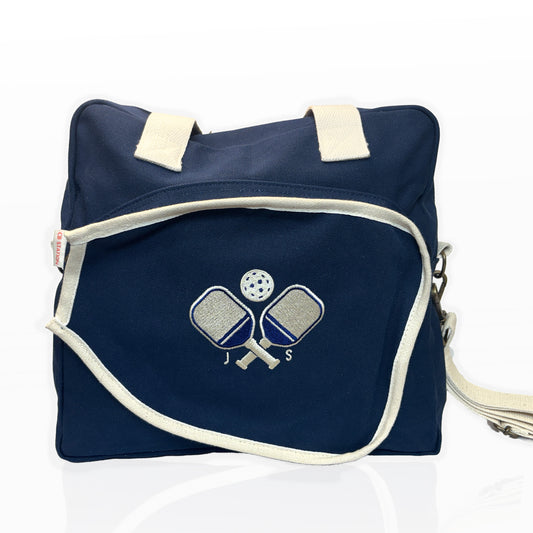 Embroidered Canvas Pickleball Bag add Monogram or Personalization