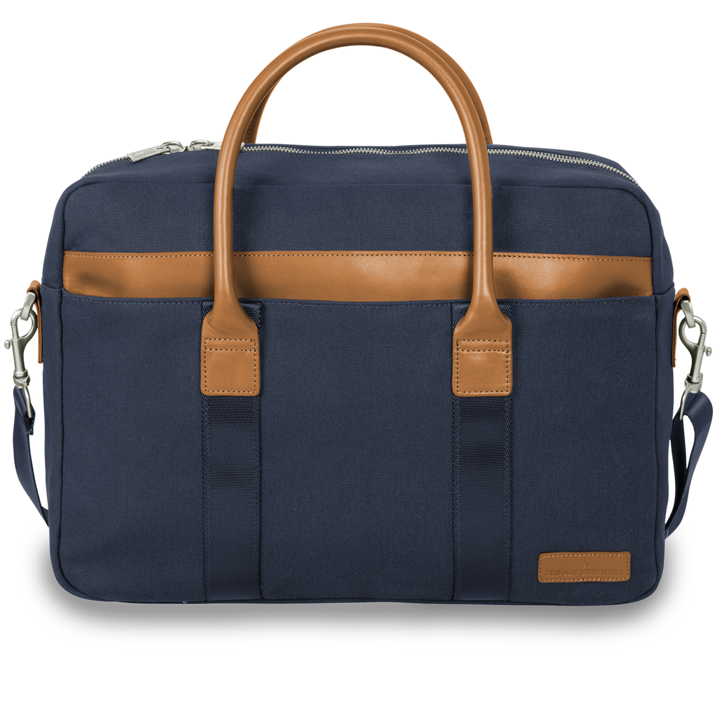 Brooks Brothers × Hartmann コラボ ビジネス バッグ Brooks Brothers® Wells Briefcase – Pitch A Stitch Plus