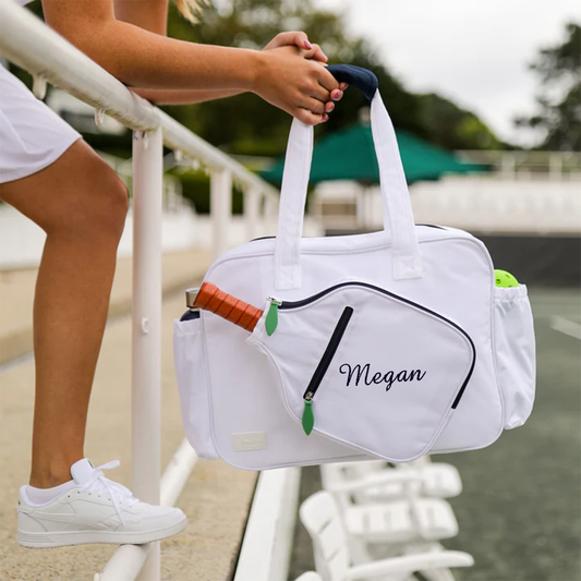 Ame & Lulu Luxe Club Custom Monogrammed Pickleball Tote