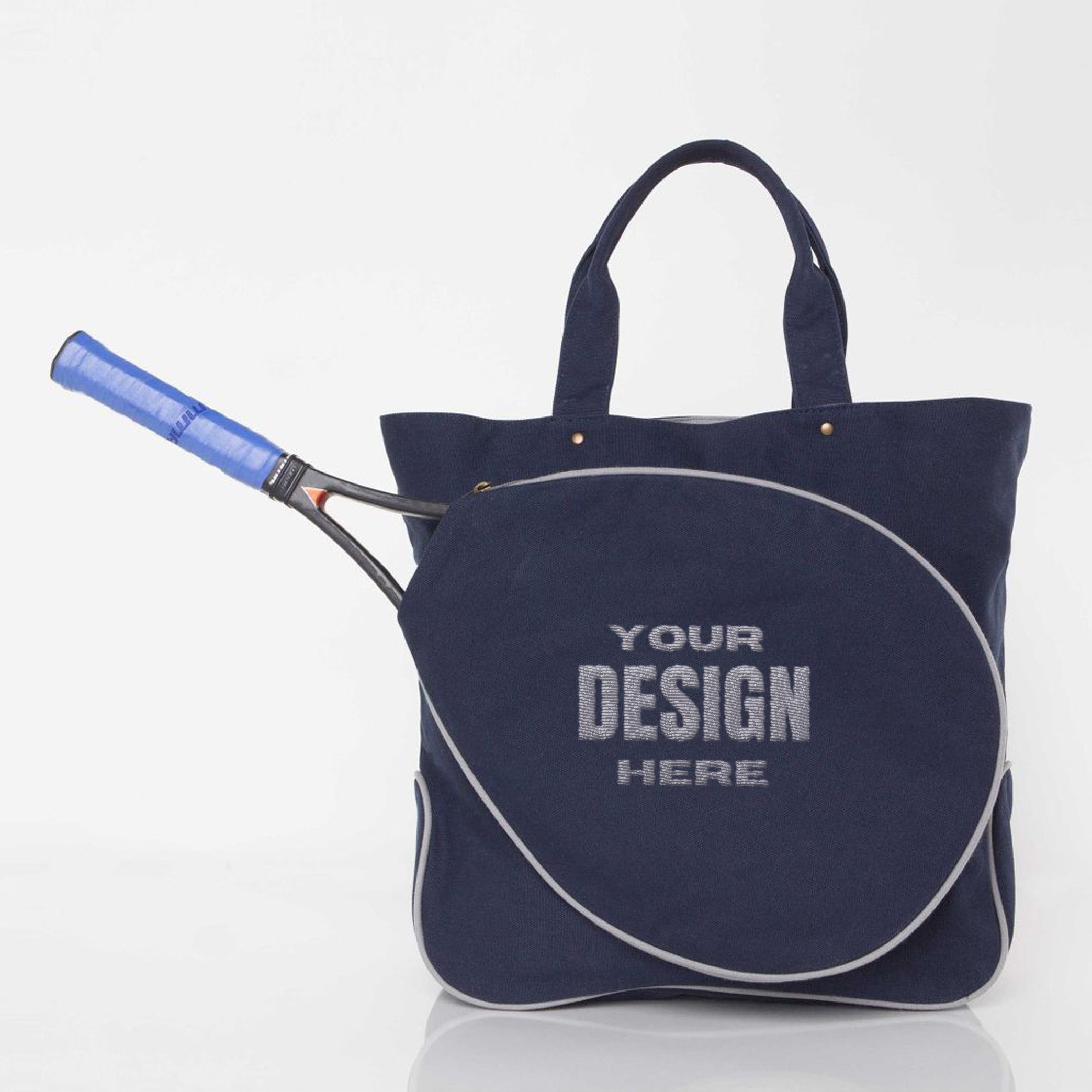 Monogrammed tennis bag 2025