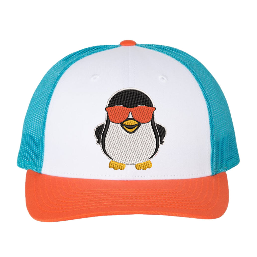 cool penguin hat embroidered Richardson 115