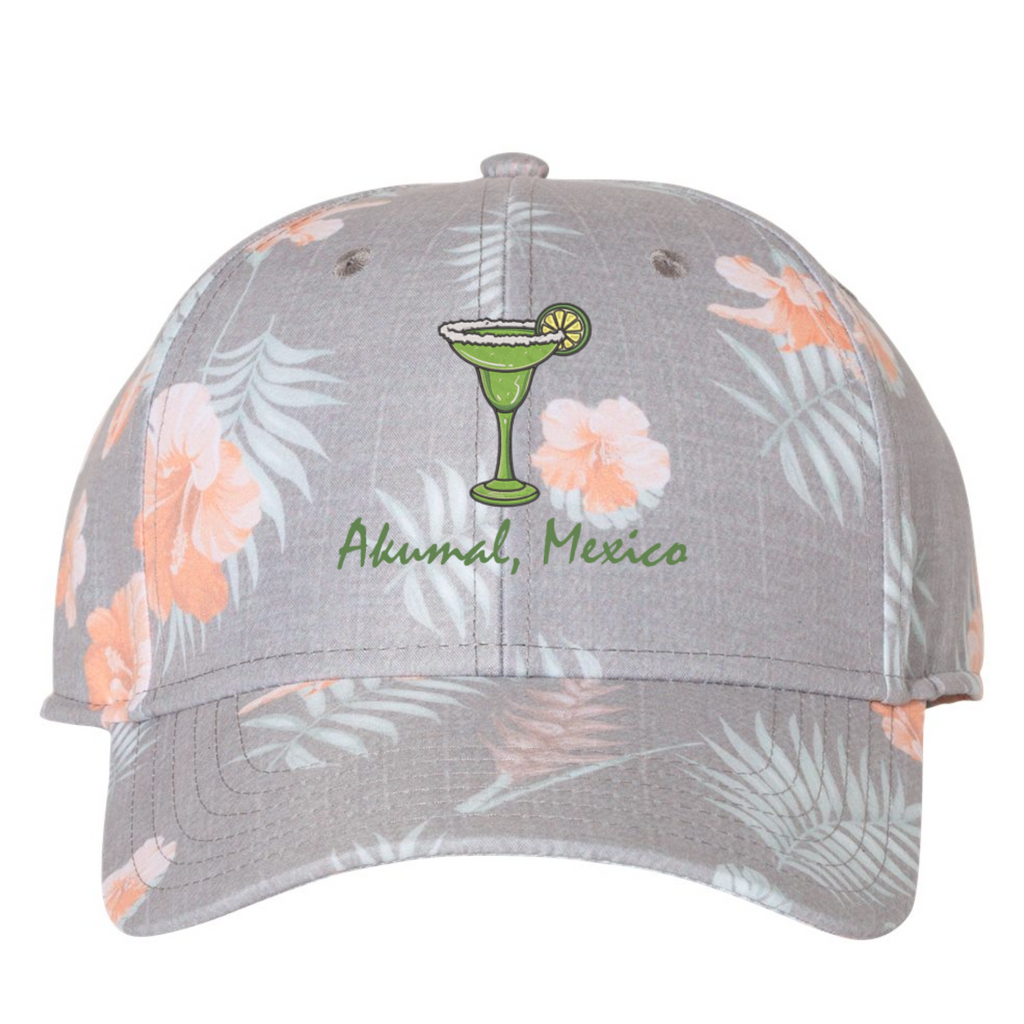 Bridal Tropical Print Cap Pitch A Stitch Plus