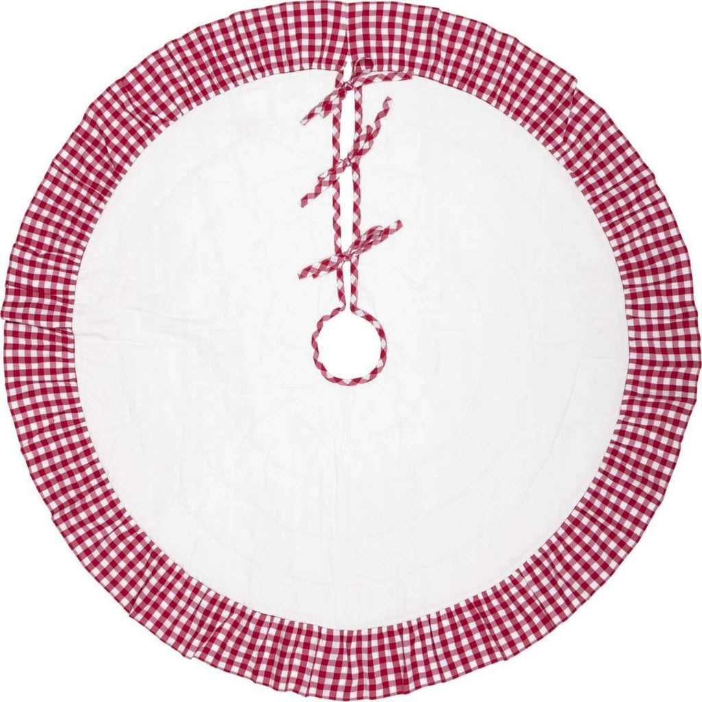 Emmie Red Ruffled Tree Skirt Pitch A Stitch Plus